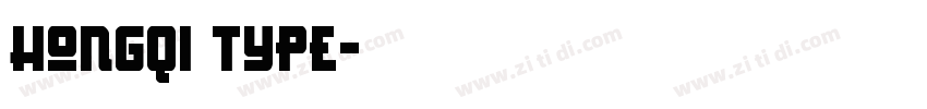 HongQi Type字体转换